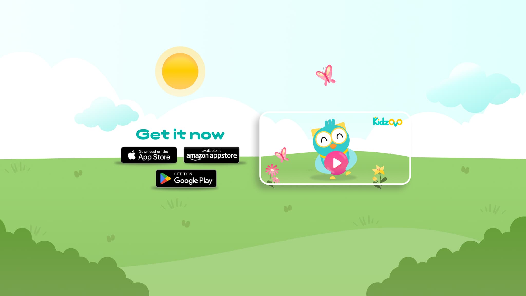 Kidzovo mobile app screenshot